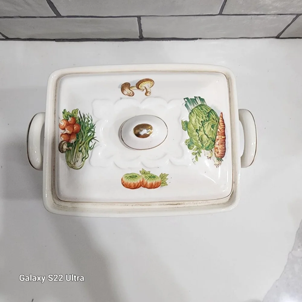 Vintage Sico-Toulane Exclusive Covered Casserole, 